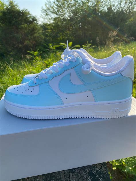 Kids Blue Air Force 1 (6) 